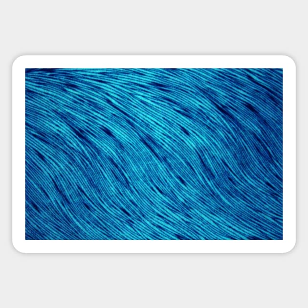 Blue Waves Sticker by awalker4